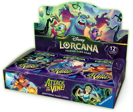 Caixa de envelopes (Booster Display) de Attack of the Vine